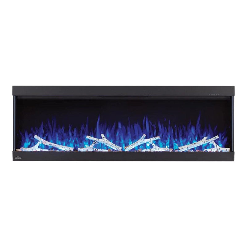 Napoleon - Trivista Pictura 50" 3-Sided Black Wall Mount Electric Fireplace