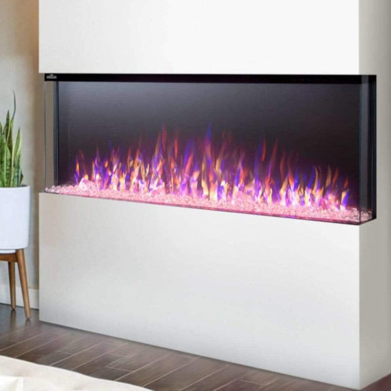 Napoleon 50 Inch Trivista Primis Built-in Wall Mount 3-Sided Electric Fireplace