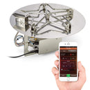 HPC | Round Flat Pan Electronic Ignition Fire Pit Insert 14"