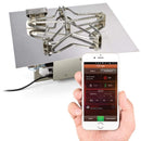 HPC | Square Flat Pan Electronic Ignition Fire Pit Insert 18"