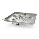 HPC | Square Bowl Pan Electronic Ignition Fire Pit Insert 42"