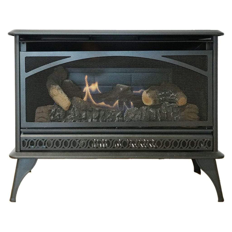 Empire | HearthRite 32" Vent Free Gas Stove with Manual Control and Log Set