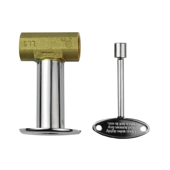 The Outdoor Plus | OPT-256 1/2-Inch Brass Key Valve