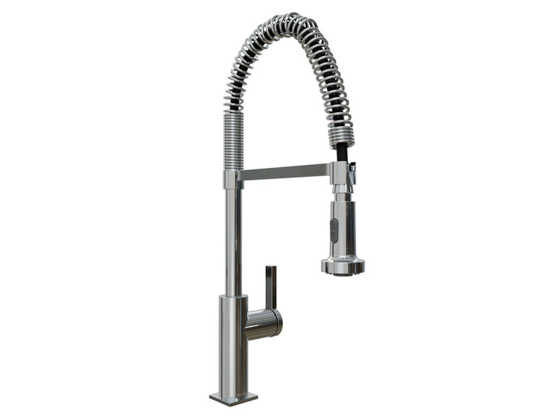 Pro Double Action Spray Flex Pull-Down Faucet