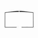 Osburn Black Steel Door Overlay for Stratford II Wood Fireplace