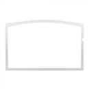 Osburn Brushed Nickel Steel Door Overlay for Stratford II Wood Fireplace