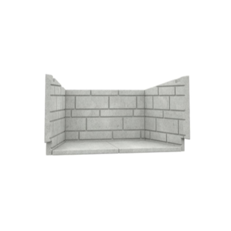 Osburn Refractory Brick Panels - For Horizon Wood Fireplace, 282-AC02360