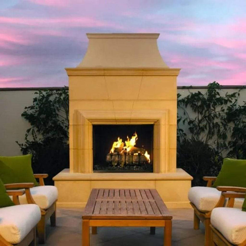 American Fyre Design | 76" Cordova Vented Freestanding Gas Fireplace