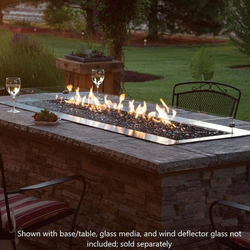 Empire | Carol Rose 48" Manual Outdoor Linear Fire Pit