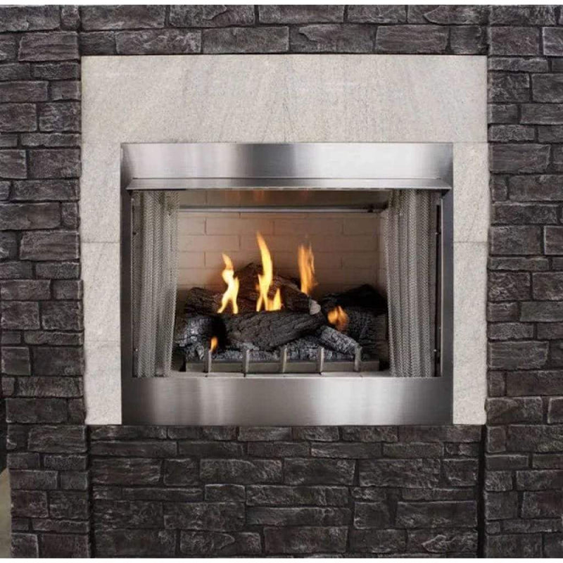Empire | Carol Rose 36" IP, 50K BTU Outdoor Traditional Premium Fireplace