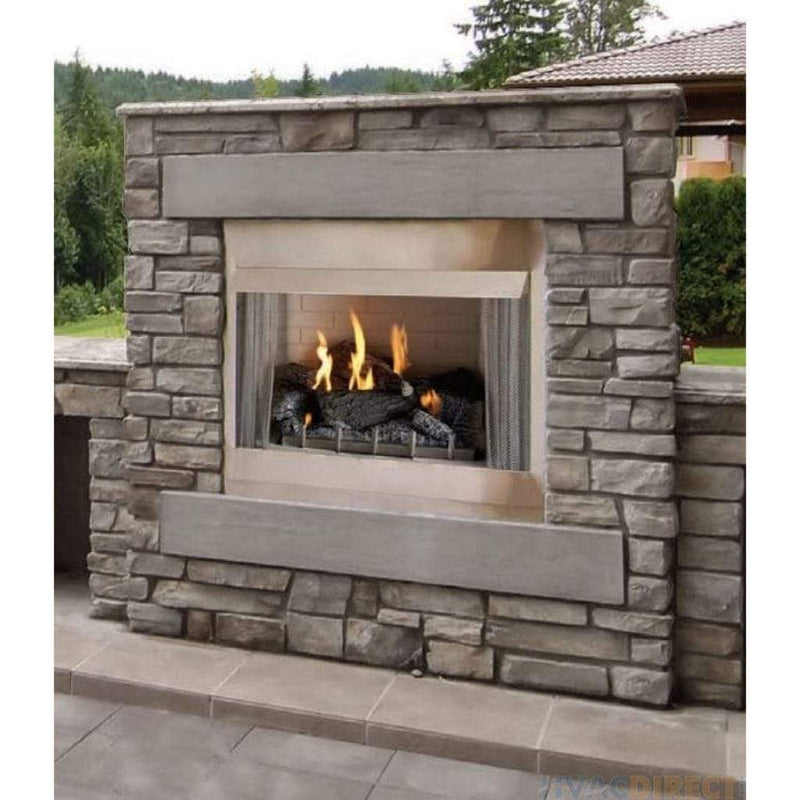 Empire | Carol Rose 42" Millivolt, 50K BTU Outdoor Traditional Premium Fireplace