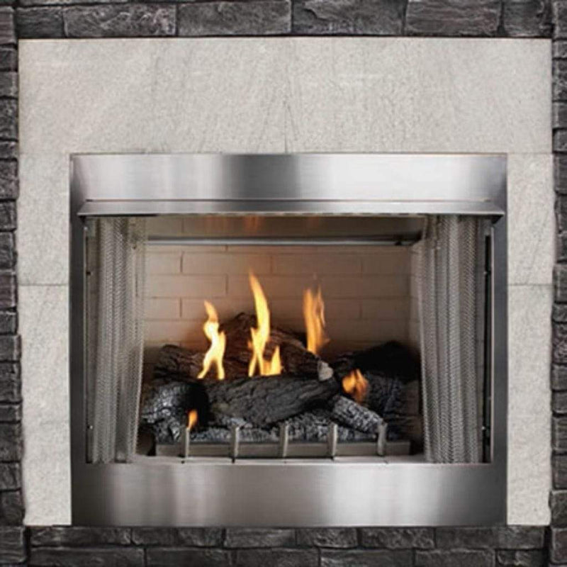 Empire | Carol Rose 36" Millivolt, 50K BTU Outdoor Traditional Premium Fireplace