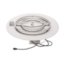 The Outdoor Plus Round Flat Pan With Stainless Steel Round Burner