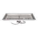 The Outdoor Plus Rectangular Drop In Pan With Stainless Steel 'H' Burner