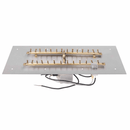 The Outdoor Plus Rectangular Flat Pan With Brass 'H' Bullet Burner