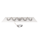 The Outdoor Plus Rectangular Flat Pan With Stainless Steel Switchback Bullet Burner