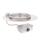 The Outdoor Plus Round Flat Pan With Stainless Steel Round Burner