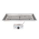 The Outdoor Plus Rectangular Drop In Pan With Stainless Steel 'H' Burner