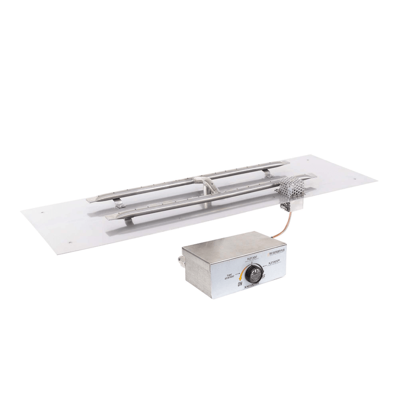 The Outdoor Plus Rectangular Flat Pan With Stainless Steel 'H' Burner