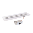 The Outdoor Plus Rectangular Flat Pan With Stainless Steel Linear Burner