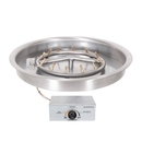The Outdoor Plus Round Drop-in Pan With Stainless Steel Round Bullet Burner