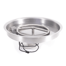 The Outdoor Plus Round Drop-in Pan With Stainless Steel Round Burner