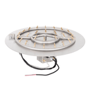 The Outdoor Plus Round Flat Pan With Stainless Steel Round Bullet Burner