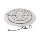 The Outdoor Plus Round Flat Pan With Stainless Steel Round Burner