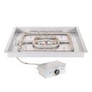 The Outdoor Plus Square Drop-in Pan With Stainless Steel Square Bullet Burner