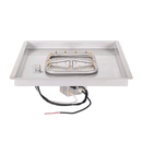 The Outdoor Plus Square Drop-in Pan With Stainless Steel Square Bullet Burner
