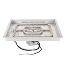 The Outdoor Plus Square Drop-in Pan With Stainless Steel Square Bullet Burner