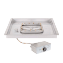 The Outdoor Plus Square Drop-in Pan With Stainless Steel Square Bullet Burner