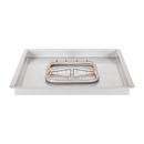 The Outdoor Plus Square Drop-in Pan With Stainless Steel Square Bullet Burner