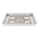 The Outdoor Plus Square Drop-in Pan With Stainless Steel Square Bullet Burner