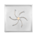 The Outdoor Plus Square Drop-in Pan With Stainless Steel Triple 'S' Bullet Burner