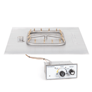 The Outdoor Plus Square Flat Pan With Stainless Steel Square Bullet Burner