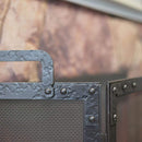 Pilgrim 49" Forged Iron Folding Screen