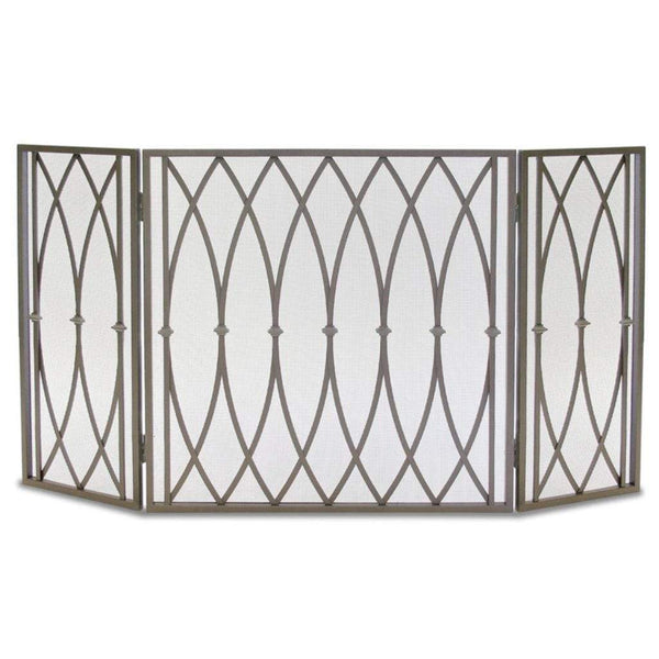 Pilgrim 53" Burnished Bronze Addison Tri Panel