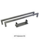 Pilgrim Vintage Iron Utility Outdoor Wood Rack with Shelves