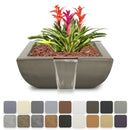The Outdoor Plus - Avalon GFRC Modern Concrete Planter & Water Bowl