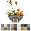 The Outdoor Plus - Roma GFRC Concrete Round Planter & Water Bowl