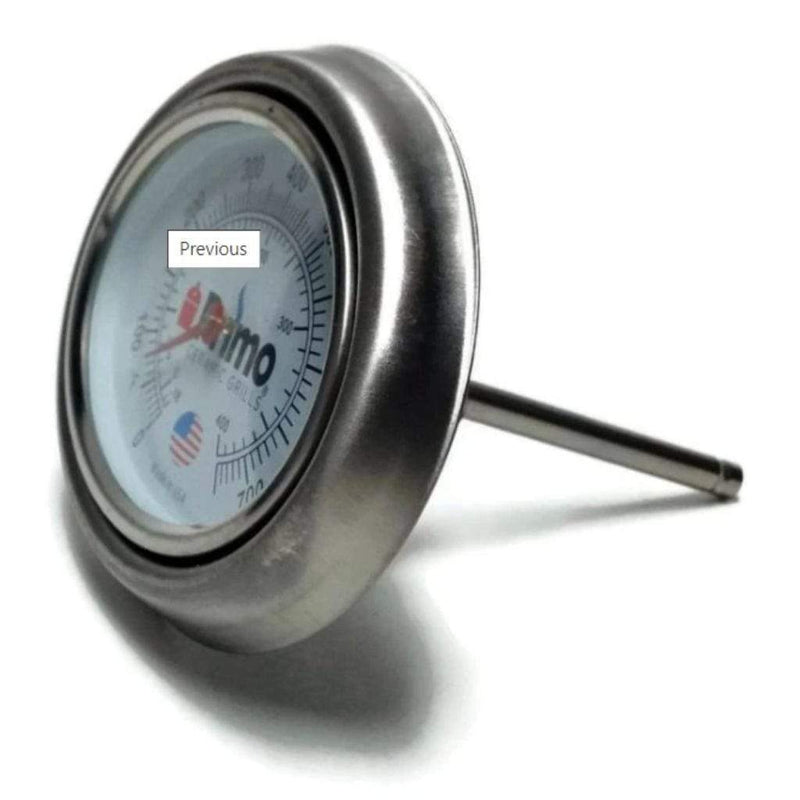 Primo Grill - Oval XL Thermometer with Bezel/Sleeve