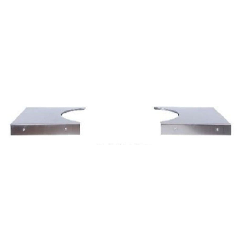 Primo Grill - Stainless Steel Side Shelves for Oval Junior (req PG00318 Cart)