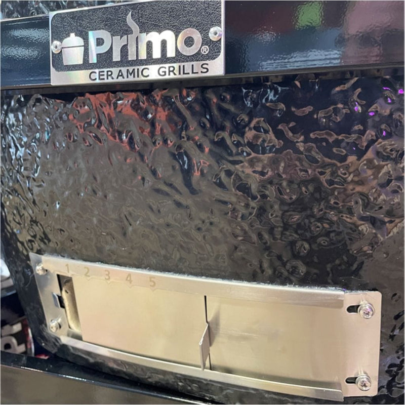 Primo Grill - Oval XL Stainless Steel Bottom Vent Door