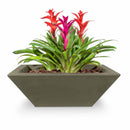Products MAYA CONCRETE PLANTER BOWL-Without Water - MAYA CONCRETE PLANTER BOWL-Without WaterThe Outdoor Plus - Maya GFRC Concrete Square Planter Bowl