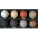 Rasmussen 6.63" Diameter Half Smooth Fireballs Pack - 8 Pieces