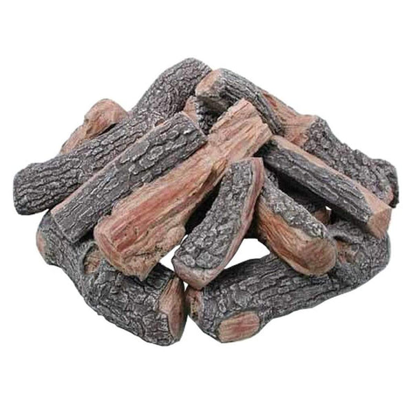 Rasmussen FP30BR Fire Pit Bark/Split Logs with 30" Diameter Footprint