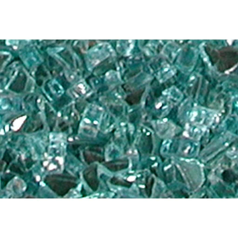 Rasmussen GLX-BG 10lbs Blue Green Fire Glitter Glass