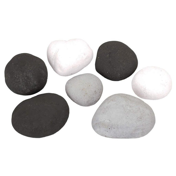 Rasmussen STA3-BX 7 Small FireStones Pack - Black/White/Light Gray