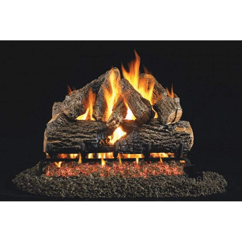 Real Fyre 18" Charred Oak Gas Log Set